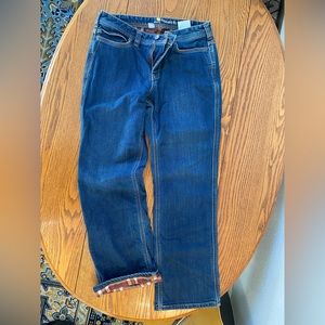 Flannel lined Carharts